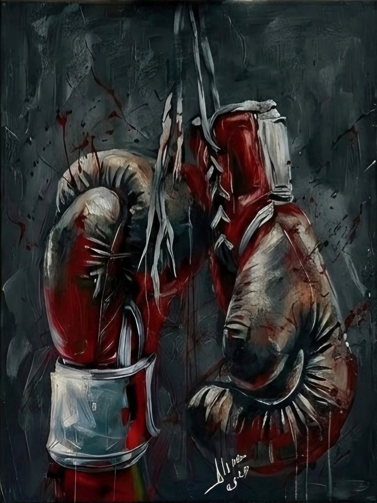 ArteDiAlina.com painting: We win together